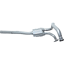 Front Catalytic Converter, Federal EPA Standard, 46-State Legal (Cannot ship to or be used in vehicles originally purchased in CA, CO, NY or ME), 3.9L/5.2L/5.9L Engines