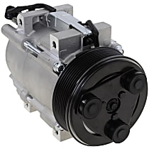 A/C Compressor, With Clutch, 8-Groove Pulley, 5.9L/6.7L Diesel Engine