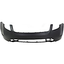Front Primed Bumper Cover, Without Marker Lamp Holes, CAPA Certified