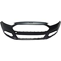 Front Primed Bumper Cover, For Models Without Active Park Assist System