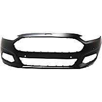 Front Primed Bumper Cover, For Models With Active Park Assist System, CAPA Certified