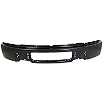 Front Bumper, Painted Black, Without Mounting Brackets