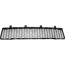 Front, Lower Bumper Grille, Textured Gray