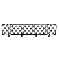 Front, Lower Bumper Grille, Textured Gray CAPA Certified