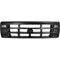 Upper Grille Assembly, Painted Black Shell and Insert