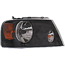 Passenger Side Headlight, with Bulb, Halogen, Black Bezel, Harley-Davidson Edition Model, 8 Cyl., 5.4L Engine, CAPA Certified
