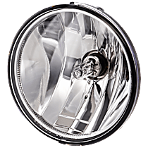 Front, Driver or Passenger Side Fog Light, Without Bulb(s), Halogen