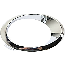 Front, Passenger Side Fog Light Trim, Chrome