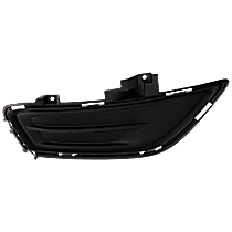 Front, Passenger Side Fog Light Cover, Primed