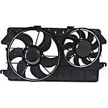 Radiator Fan - Fan Blade, Motor and Shroud, 4 Cyl., 2.0L Engine