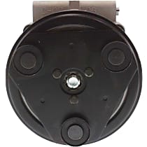 A/C Compressor, With Clutch, 8-Groove Pulley