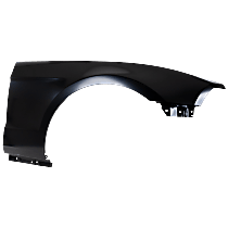 Front, Passenger Side Fender, Without Wheel Opening Molding Holes, CAPA CERTIFIED