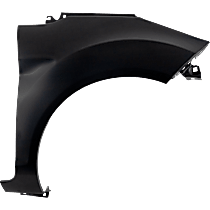 Front, Passenger Side Fender, Without Rocker Molding Holes