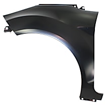 Front, Driver Side Fender, Without Rocker Molding Holes, CAPA CERTIFIED