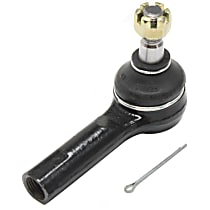 Front, Driver or Passenger Side, Outer Tie Rod End, Gas, With 16 mm Thread