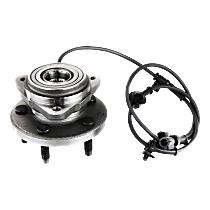Wheel Hub, With Bearing, 5 x 4.5 in. Bolt Pattern, Four Wheel Drive