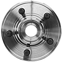 Rear, Driver or Passenger Side Wheel Hub, With Bearing, 5 x 4.5 in. Bolt Pattern