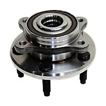 Rear, Driver or Passenger Side Wheel Hub, With Bearing, 5 x 4.5 in. Bolt Pattern, Front Wheel Drive