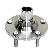 Rear, Driver or Passenger Side Wheel Hub, Without Bearing, 5 x 4.5 in. Bolt Pattern, Four Wheel Drive