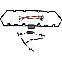 Driver or Passenger Side Valve Cover Gasket, Has Female Connectors For Fuel Injector, 8 Cyl 7.3L