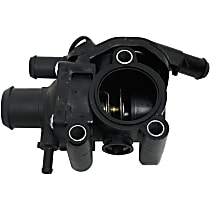 Thermostat Housing, 4 Cyl., 2.0L Engine, Black