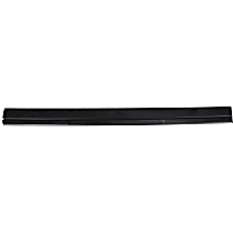 Front, Driver Side Door Molding and Beltlines, Paint to Match, 3-1/4 in. Width, Flat End Type, With Adhesive