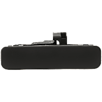Front, Passenger Side Textured Black Exterior Door Handle, Without Key Hole