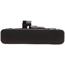 Front, Driver Side Textured Black Exterior Door Handle, Without Key Hole