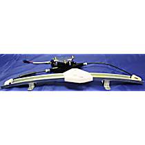 Front, Driver Side Power Window Regulator, With Motor