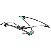 Front, Passenger Side Power Window Regulator, Without Motor