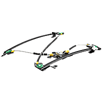 Front, Driver Side Power Window Regulator, Without Motor