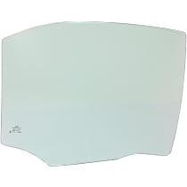 Rear, Passenger Side Door Glass, Green Tint, Without Clips, Replaces NAGS No. DD10923 GTNN
