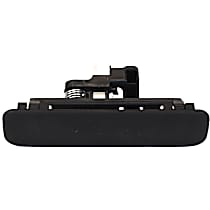 Rear, Driver or Passenger Side Textured Black Exterior Door Handle, Without Key Hole