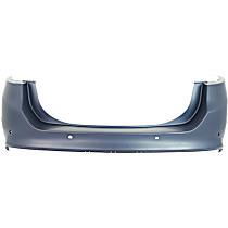 Rear Primed Bumper Cover, For Models Without Active Park Assist System