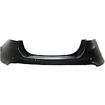 Rear Primed Bumper Cover, For Models Without Active Park Assist System, CAPA Certified
