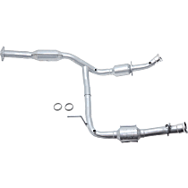 Front Catalytic Converter, Federal EPA Standard, 46-State Legal (Cannot ship to or be used in vehicles originally purchased in CA, CO, NY or ME), Y-Pipe, 4.6L Engine