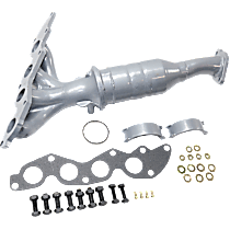 Front Catalytic Converter, Federal EPA Standard, 46-State Legal (Cannot ship to CA, CO, NY or ME), With Integrated Exhaust Manifold, 2.3L Engine