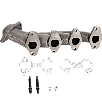 Passenger Side Exhaust Manifold, 8 Cyl., 5.4L Engine, With Heat Shield and Gasket