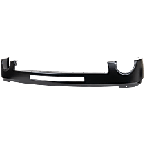 Front Bumper, Powdercoated Black, Without Mounting Brackets