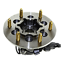 Wheel Hub, With Bearing, 6 x 5.5 in. Bolt Pattern