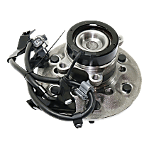 Wheel Hub, With Bearing, 6 x 5.5 in. Bolt Pattern
