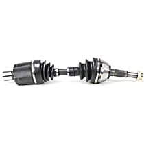 Front, Passenger Side Axle Assembly, Four Wheel Drive, For Models Without High Wider Package (ZR2)