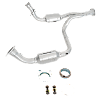 Catalytic Converter, Federal EPA Standard, 46-State Legal (Cannot ship to or be used in vehicles originally purchased in CA, CO, NY or ME), Y-Pipe, 4.3L/5.3L/4.8L Engines