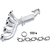 Front Catalytic Converter, Federal EPA Standard, 46-State Legal (Cannot ship to or be used in vehicles originally purchased in CA, CO, NY or ME), With Integrated Exhaust Manifold, 3.7L Engine