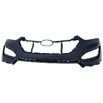 Front, Upper Bumper Cover, Primed, Sport Model