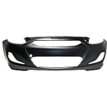 Front Bumper Cover, Primed, Production Date From October 15, 2013