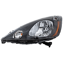 Driver Side Headlight, with Bulb, Halogen, Base/DX/LX Models