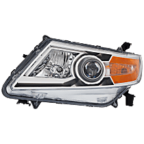 Driver Side Headlight, With bulb(s), Halogen, Clear Lens