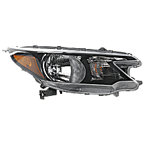 Passenger Side Headlight, with Bulb, Halogen, Clear Lens, 4 Cyl., 2.4L Engine
