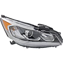 Passenger Side Headlight, with Bulb, Halogen, Sedan, EX/EX-L/SE/Sport Models